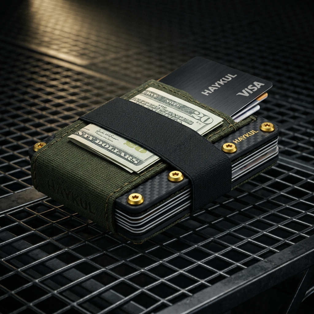 HayKul Canvas Tactical Wallet